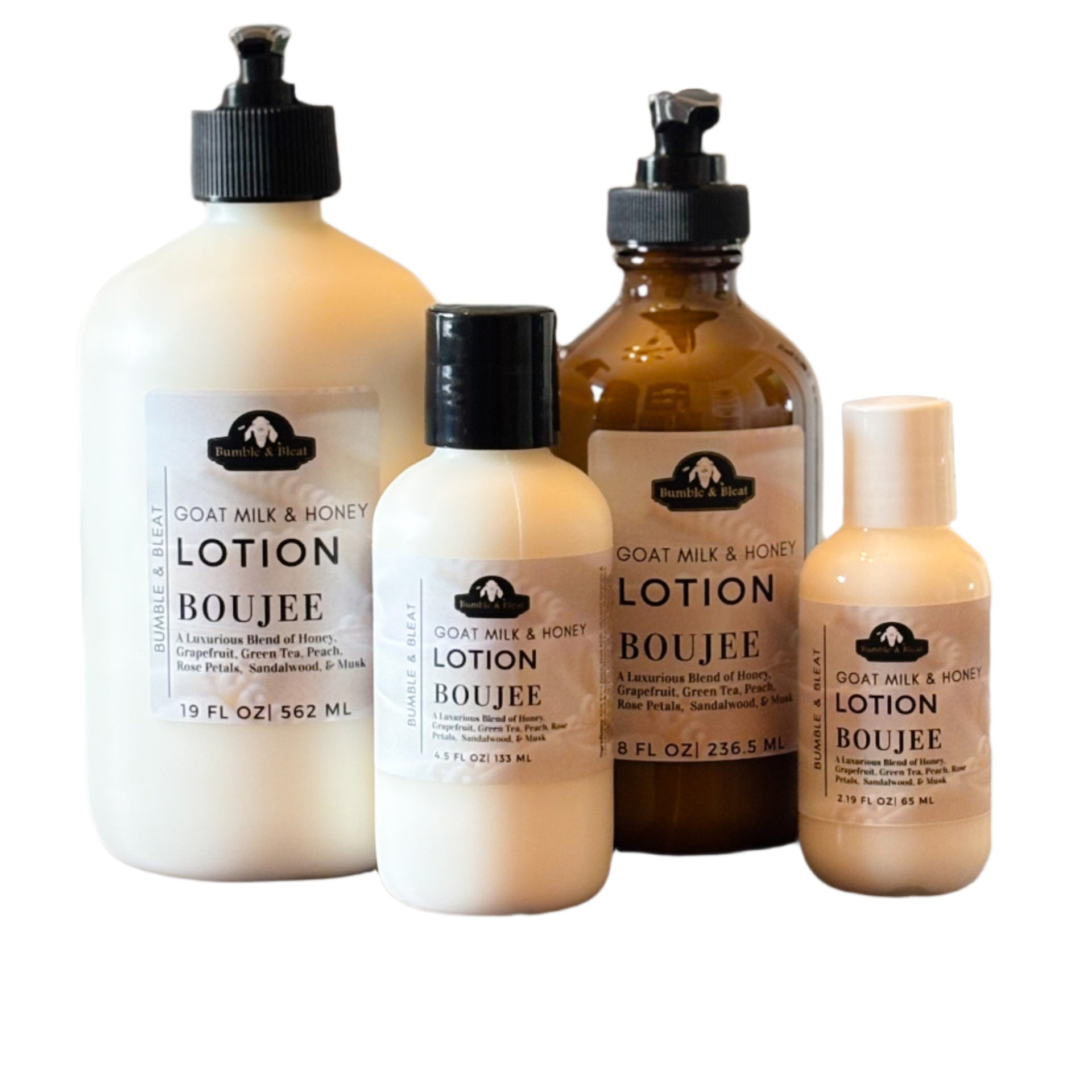 Boujee Goat Milk & Honey Lotion
