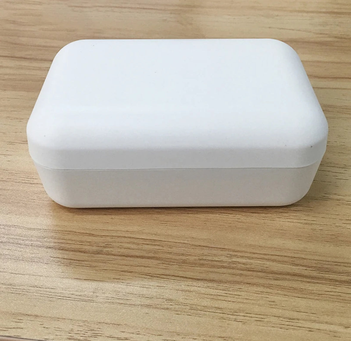 Jabonera de viaje biodegradable de fibra de bambú