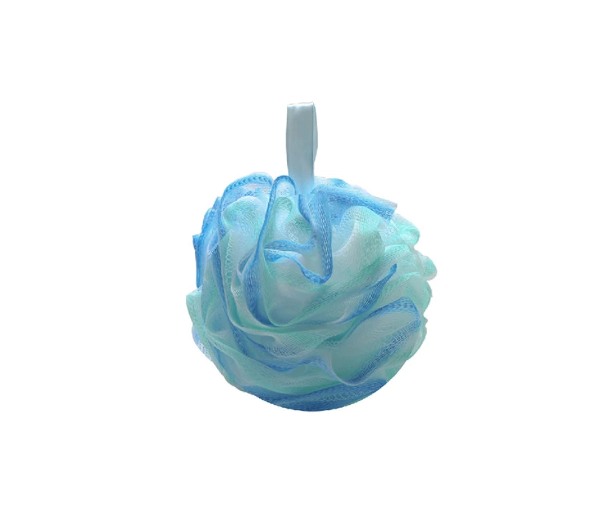 Multicolor Bath Loofah Pouf