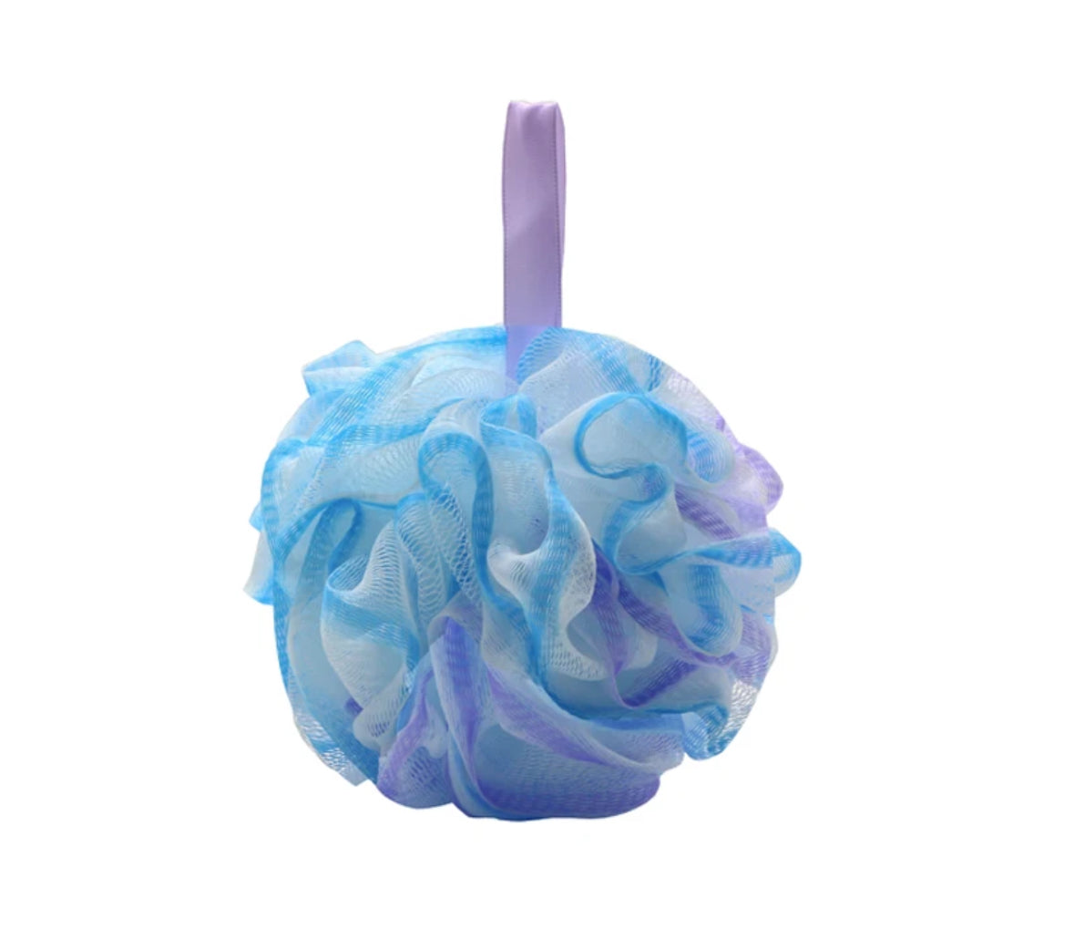 Multicolor Bath Loofah Pouf