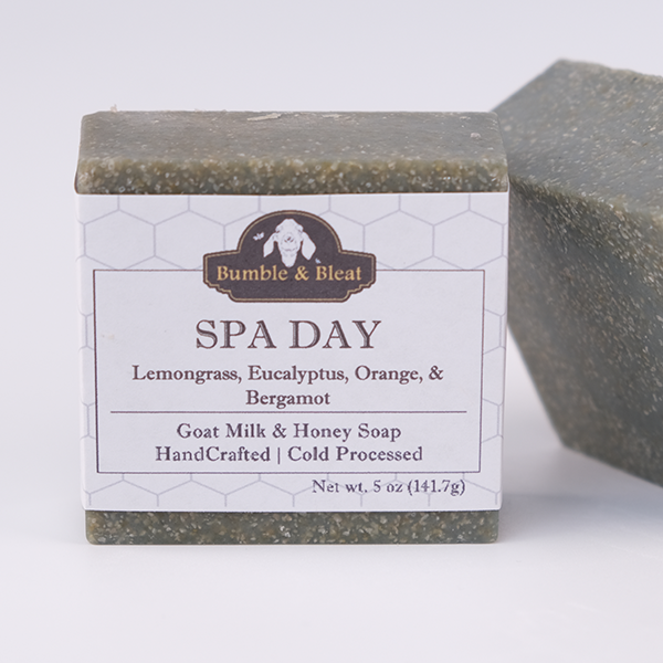 Barra de sal para día de spa