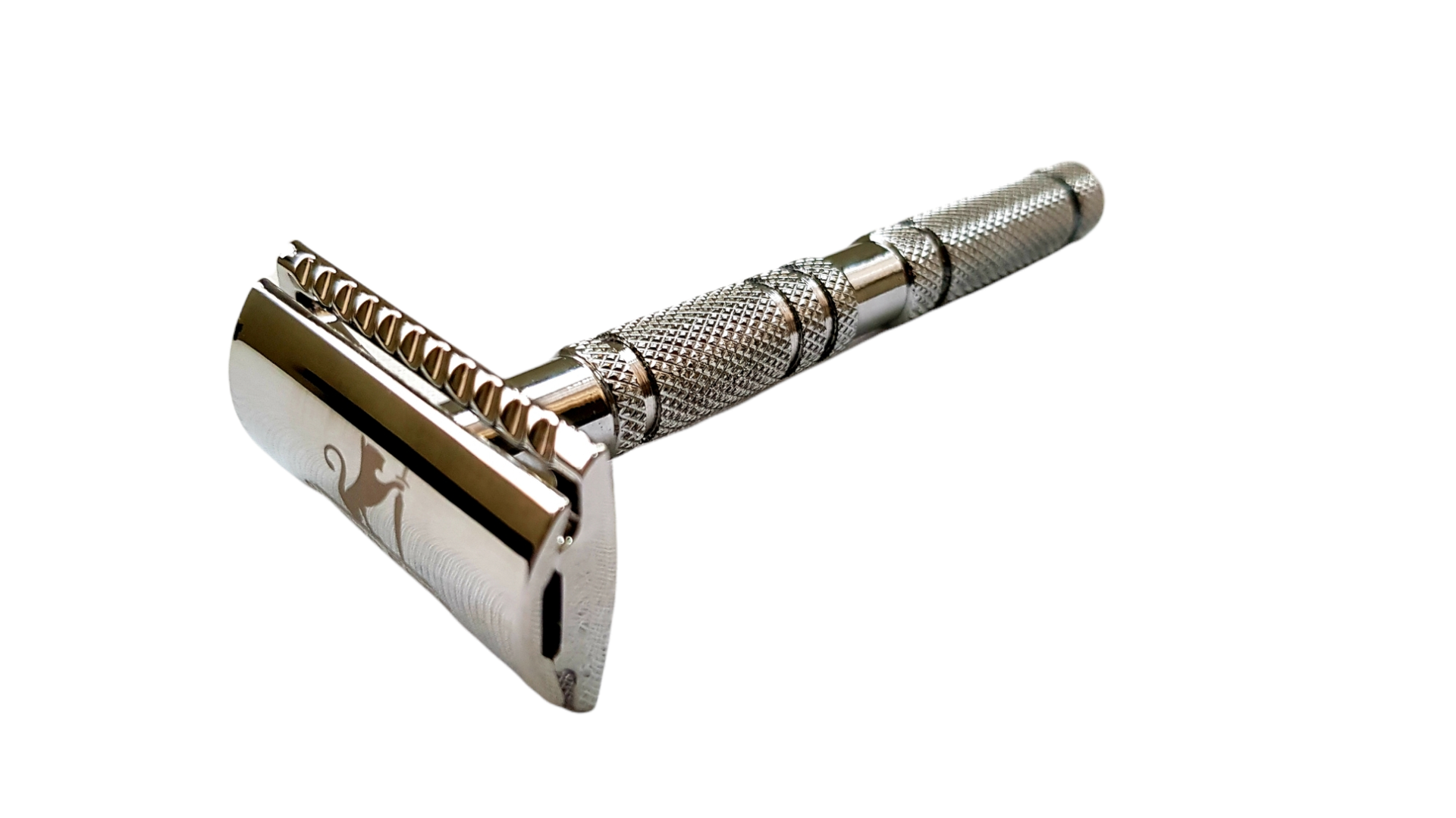 Maquinilla de afeitar de seguridad Sword Edge de doble filo de alta resistencia - Modelo Holmer