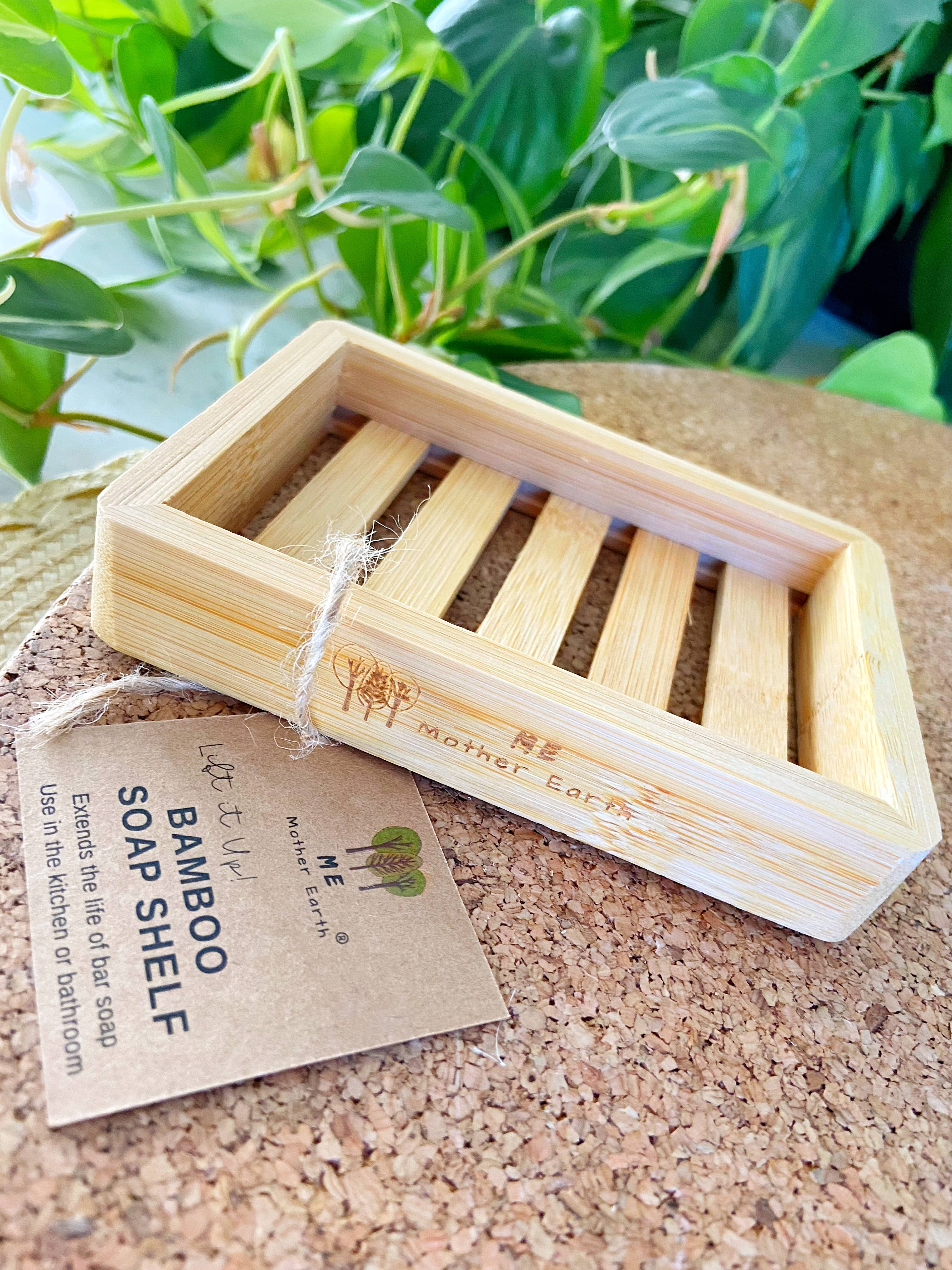 Bamboo Soap Shelf