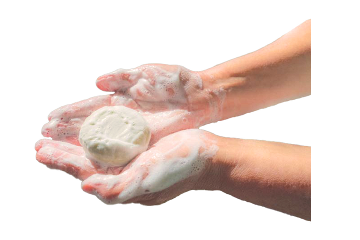 Natural hydrating shampoo bar for eco-friendly hair care