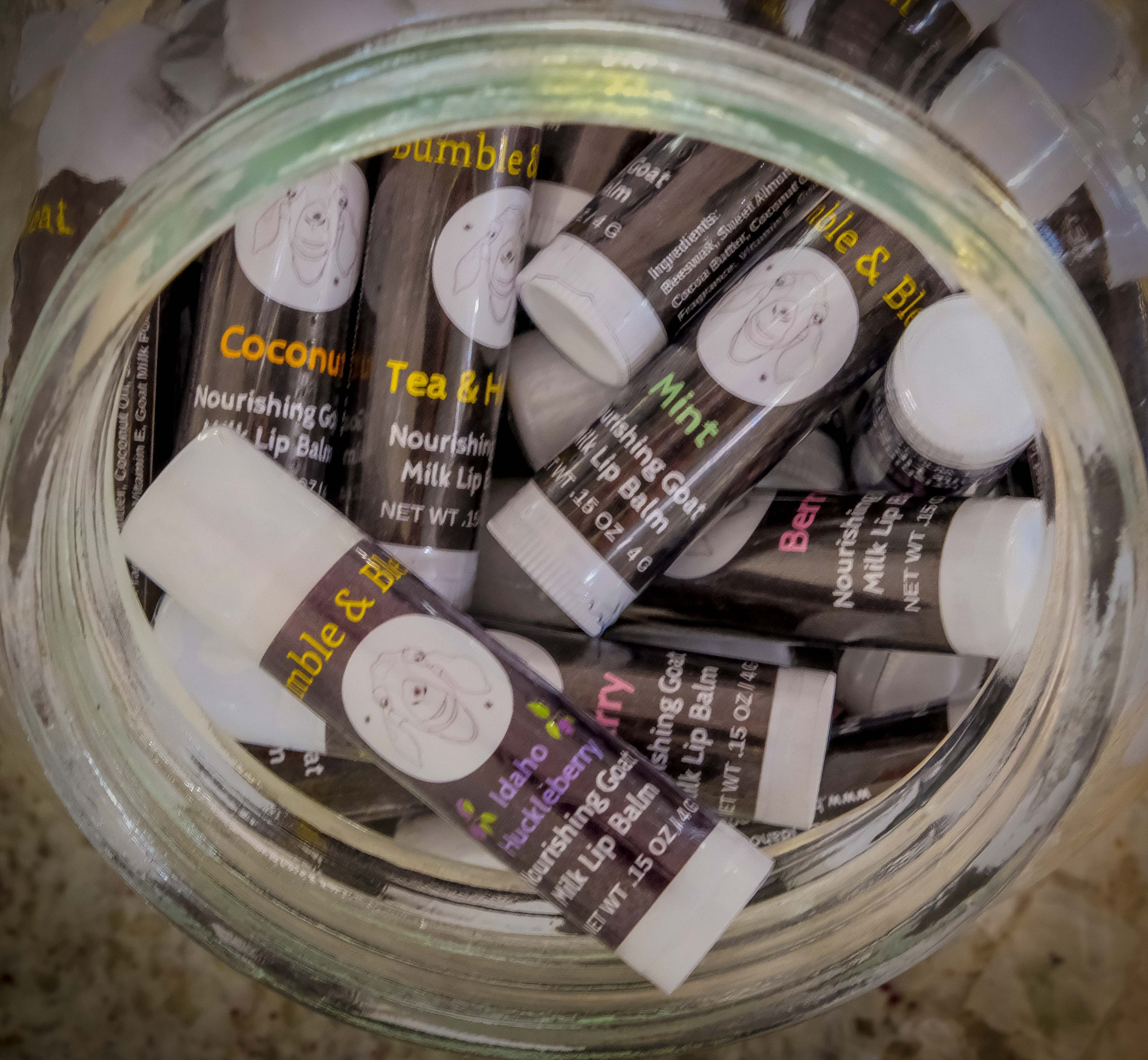 Goat Milk Lip Balms - Bumble & Bleat Soapery