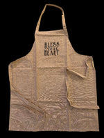 100% Cotton Apron with Southern Saying - Bumble & Bleat Soapery
