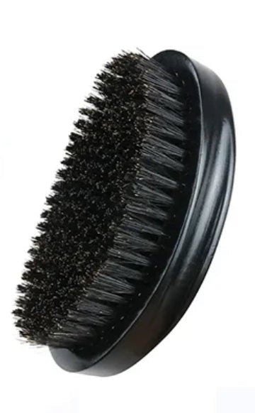 100% Natural Wood, Boar Hair Beard Brush - Bumble & Bleat Soapery