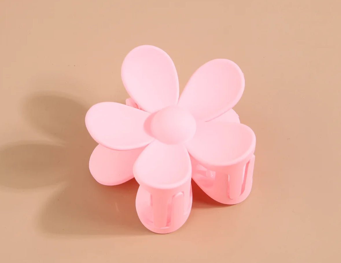 7cm Matte Flower Claw Clip - Bumble & Bleat Soapery