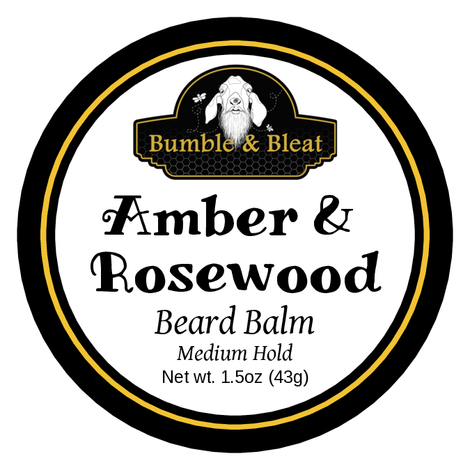 Amber and Rosewood Beard Balm