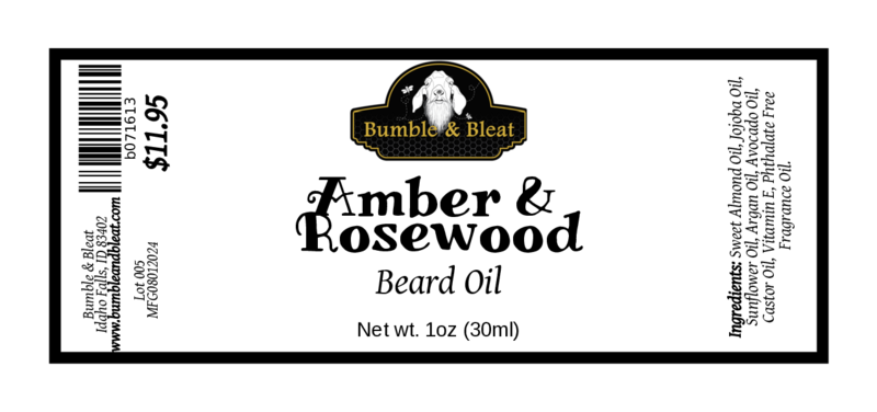 Amber & Rosewood Beard Oil