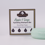 Natural hydrating shampoo bar for eco-friendly hair care