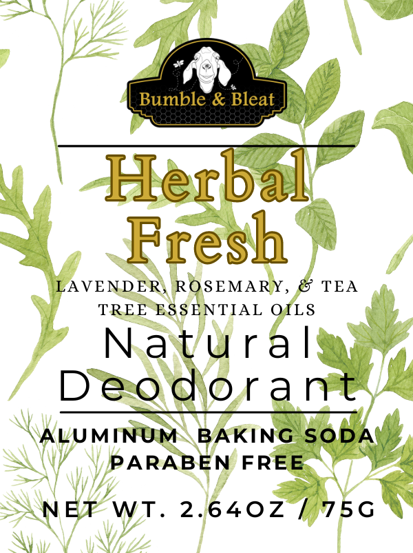 Desodorante natural Herbal Fresh