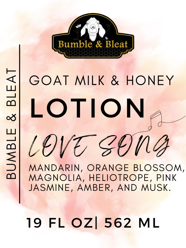 Loción de leche de cabra Love Song