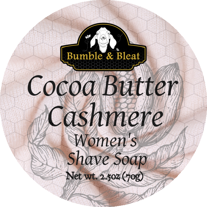 Cocoa Butter Cashmere Women’s Shave Soap