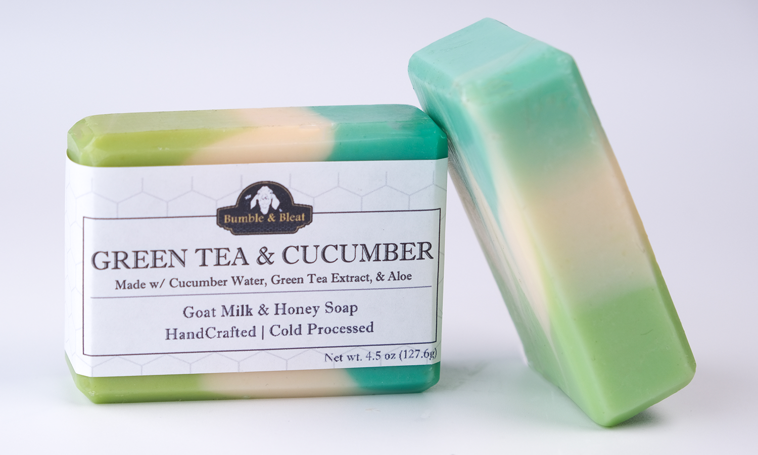 Green Tea & Cucumber Soap Bar