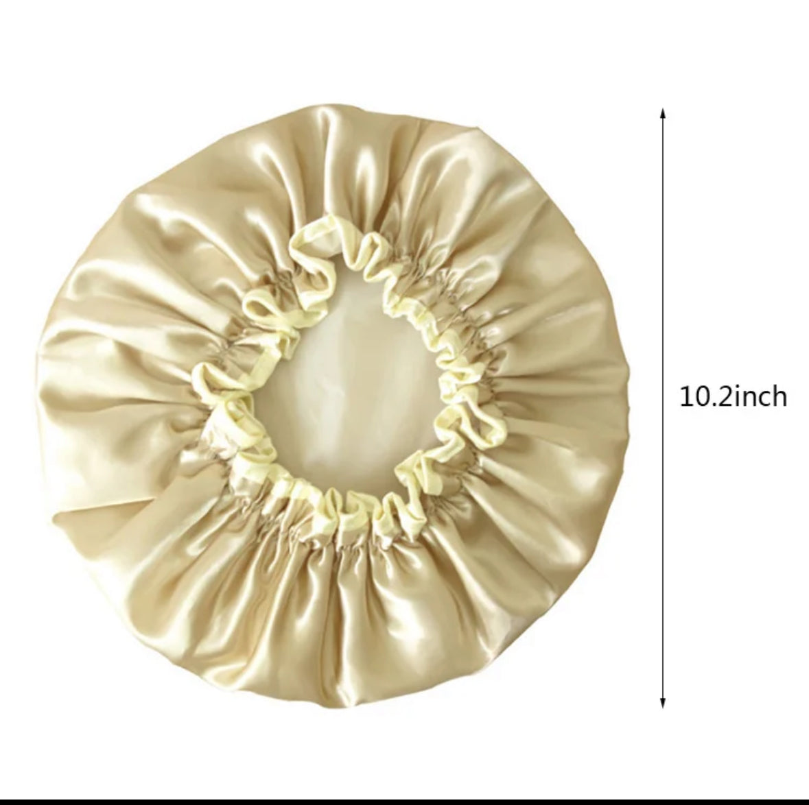 Gorro de ducha impermeable de doble capa