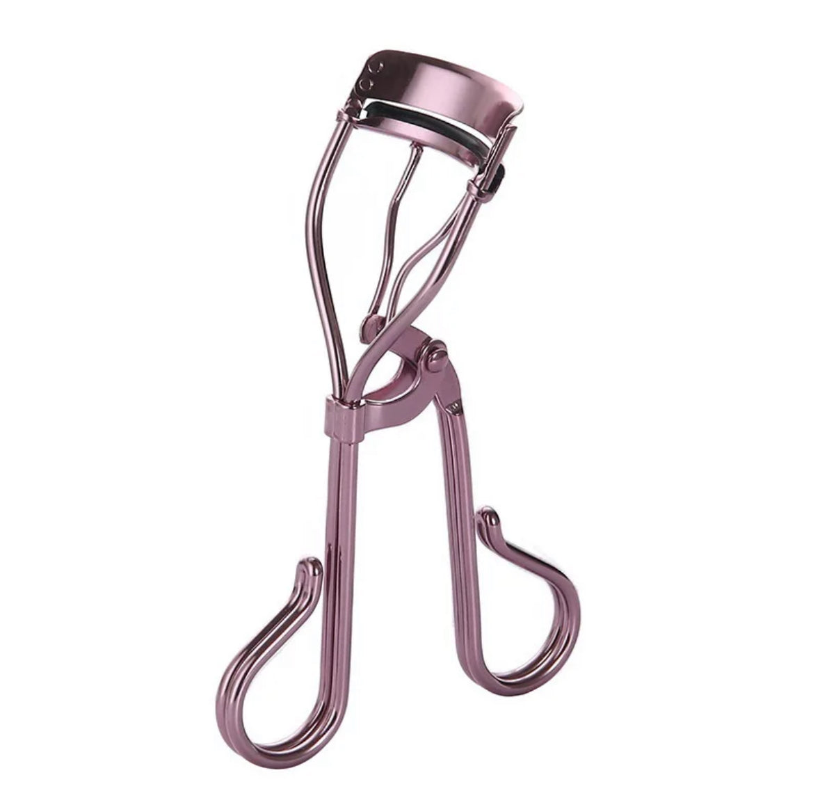 Stainless Steel Eyelash Curler with Silicone Pad