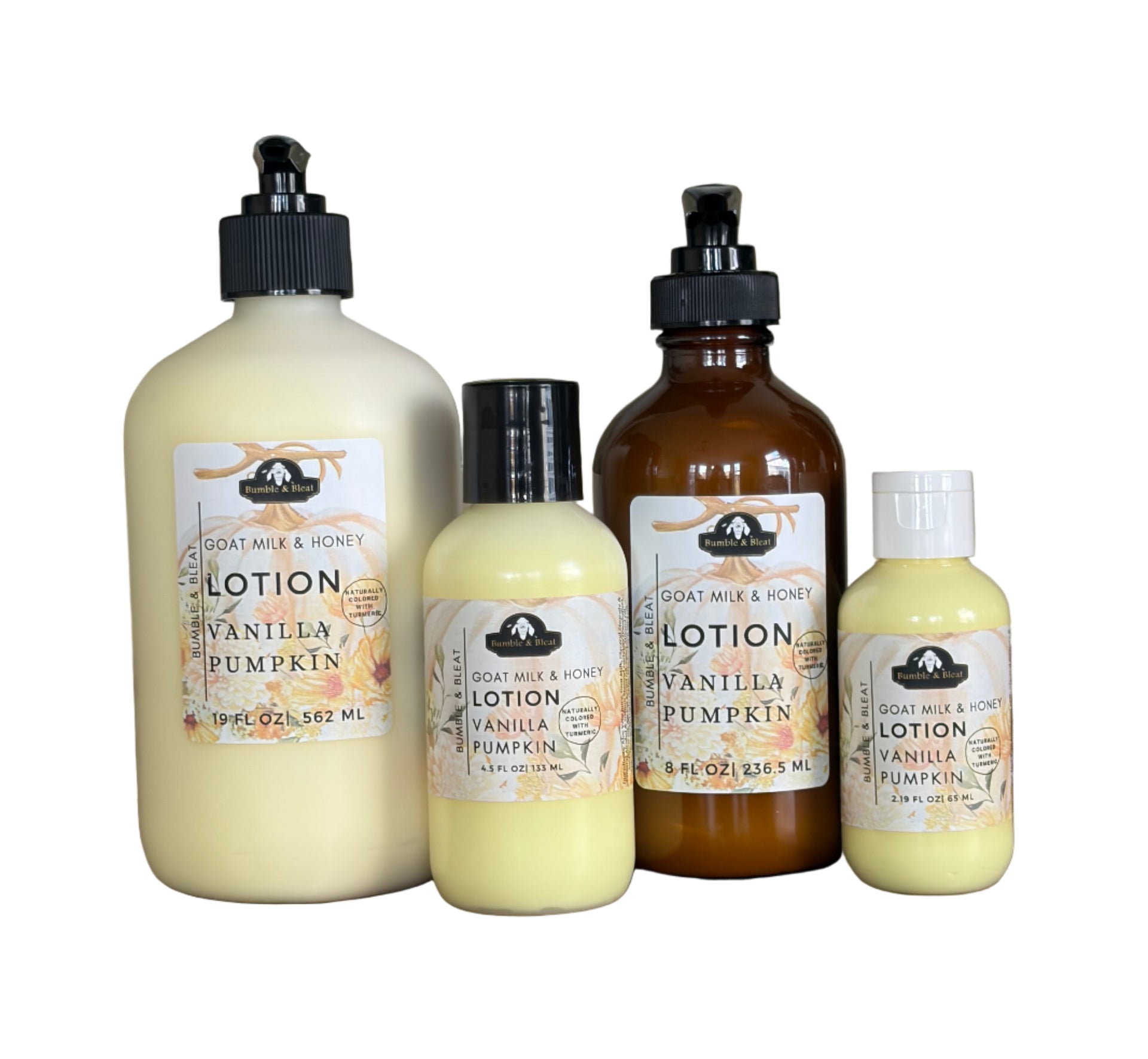Vanilla Pumpkin Goat Milk and Honey Lotion