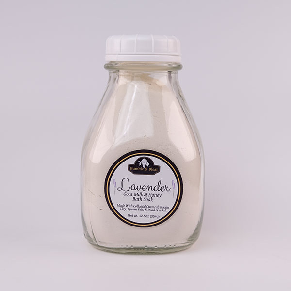 Baño de lavanda, leche de cabra y miel