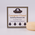 Natural hydrating shampoo bar for eco-friendly hair care