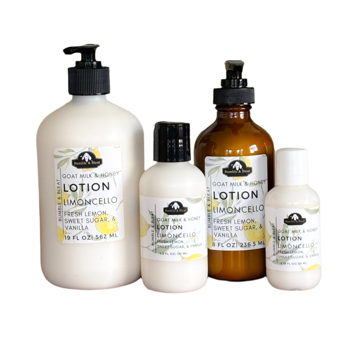 Limoncello Goat Milk Lotion