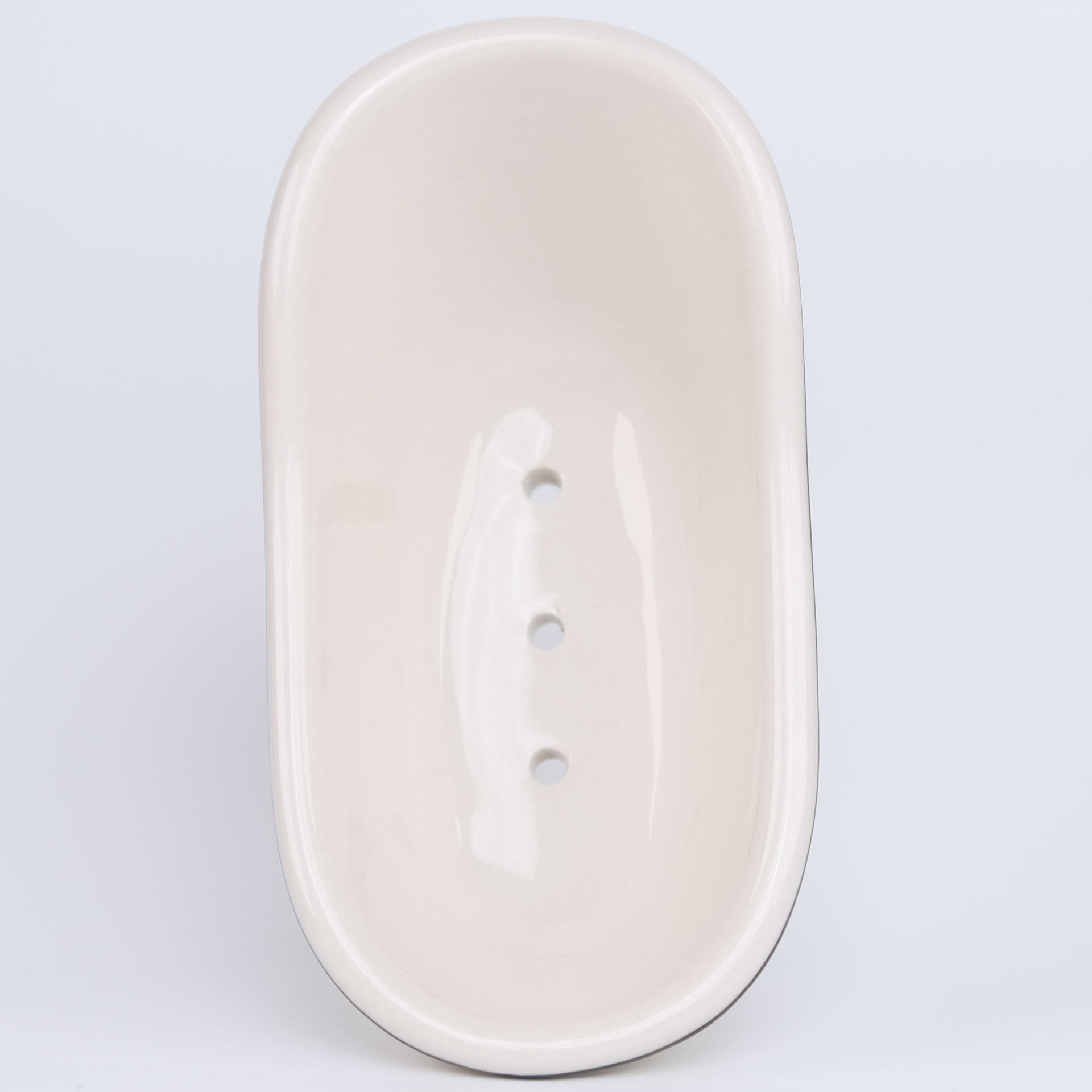 White Porcelain, "Le Bain" Bathtub Soap Dish