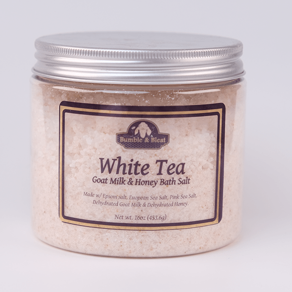 Afternoon Tea Goat Milk & Honey Mineral Bath Salt - Bumble & Bleat Soapery