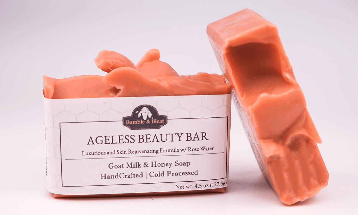 Ageless Beauty Bar Soap - Bumble & Bleat Soapery