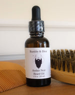 Amber Noir Beard Oil - Bumble & Bleat Soapery