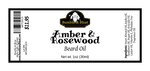 Amber & Rosewood Beard Oil - Bumble & Bleat Soapery
