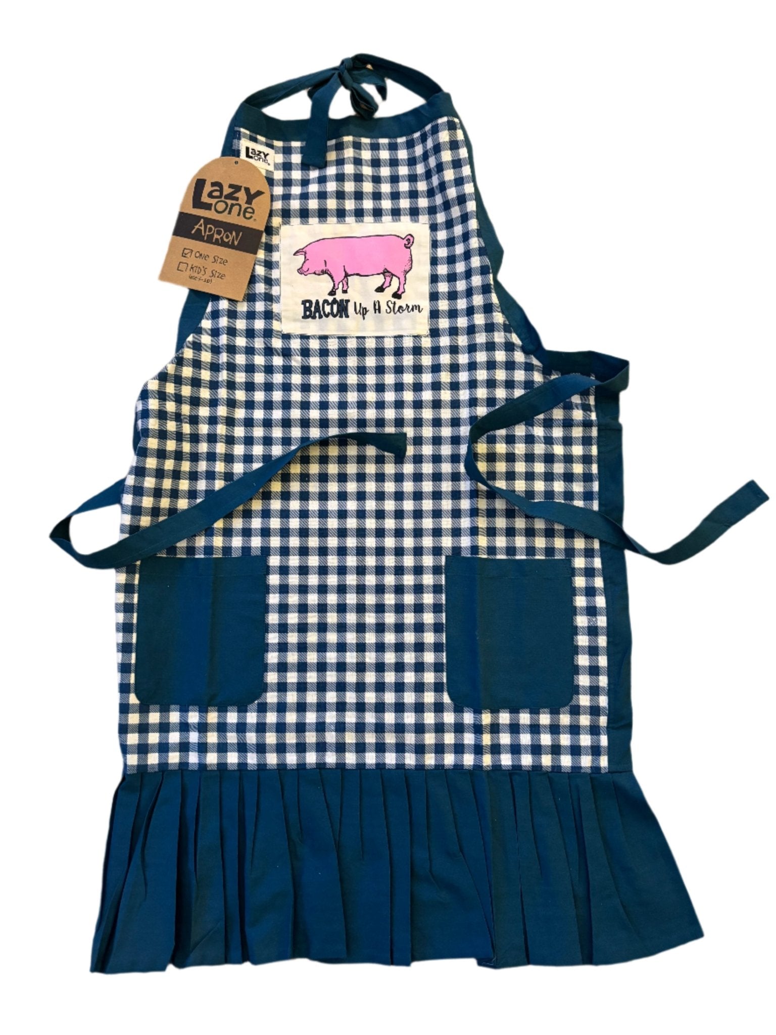 Bacon Up a Storm Apron by Lazy One - Bumble & Bleat Soapery