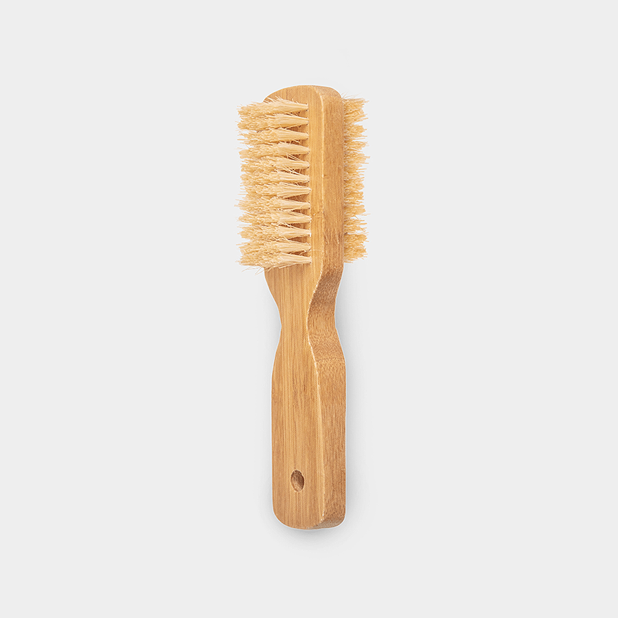 Bamboo Long Handled Nail Brush - Bumble & Bleat Soapery