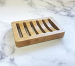 Bamboo Soap Dish - Bumble & Bleat Soapery
