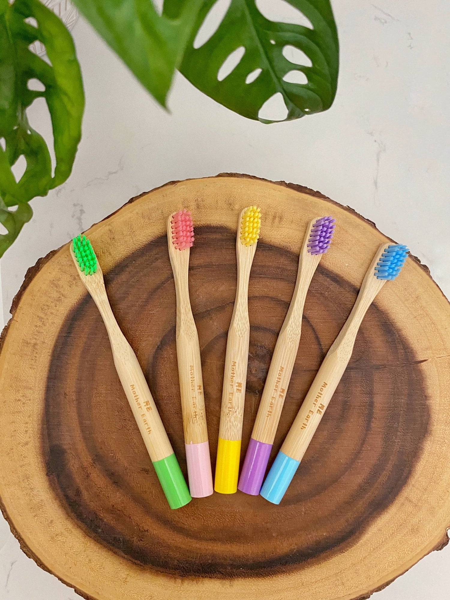 Bamboo Toothbrush for Kids - Bumble & Bleat Soapery