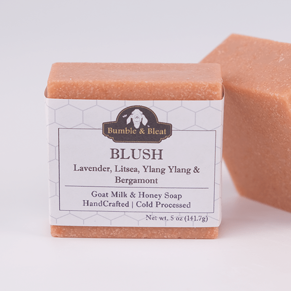 Blush Salt Bar - Bumble & Bleat Soapery