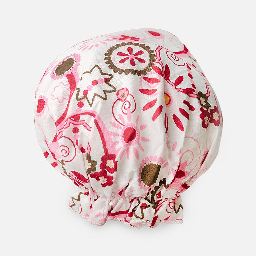 Bouffant Shower Cap Printed - Belleza - Bumble & Bleat Soapery