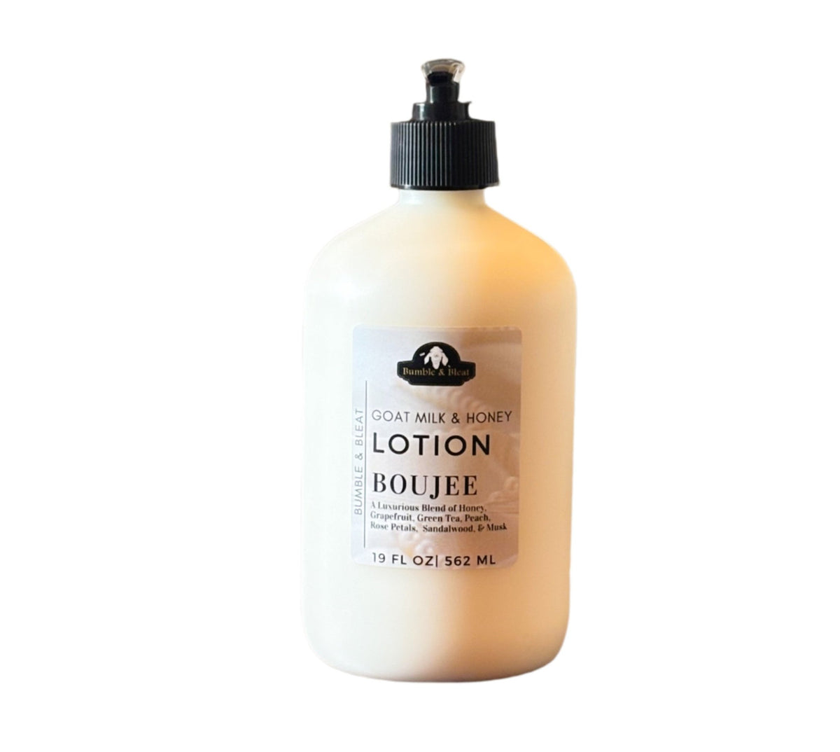 Boujee Goat Milk & Honey Lotion - Bumble & Bleat Soapery