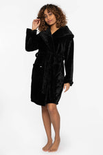 Cloud Robe in Black - Bumble & Bleat Soapery