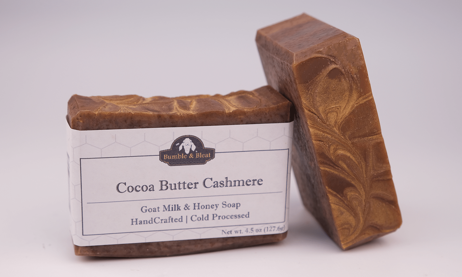 Cocoa Butter Cashmere Bar Soap - Bumble & Bleat Soapery