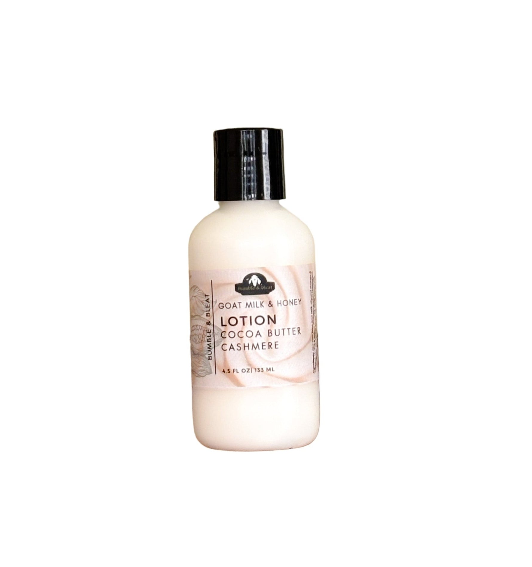 Cocoa Butter Cashmere Goat Milk Lotion - Bumble & Bleat Soapery
