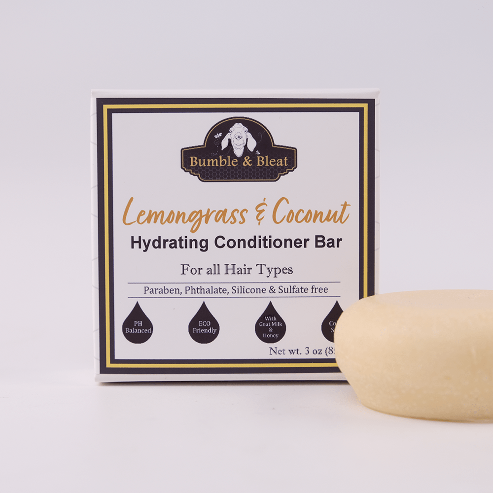 Conditioner Bars: Hydrating & Conditioning Formula - Bumble & Bleat Soapery