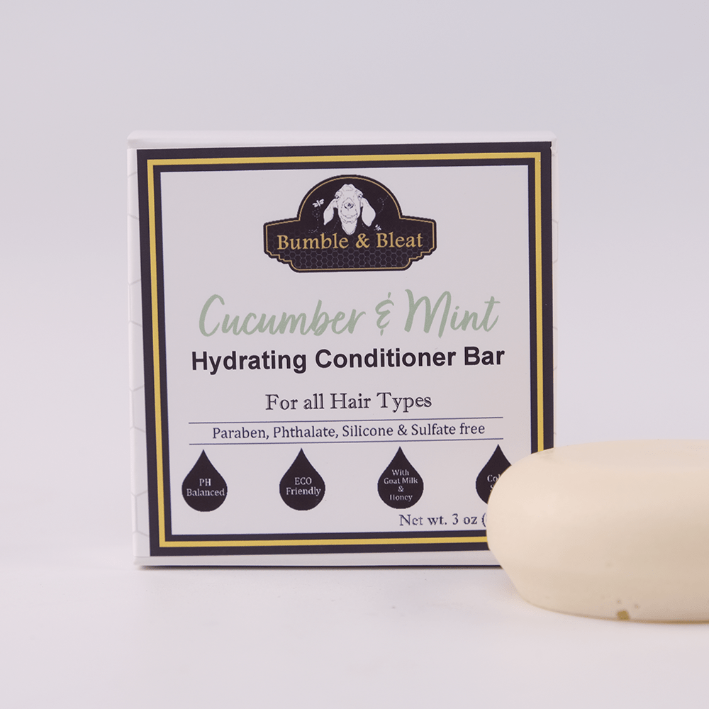 Conditioner Bars: Hydrating & Conditioning Formula - Bumble & Bleat Soapery