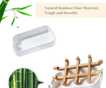 Eco Friendly, Biodegradable, Bamboo Fiber Soap Box Tray - Bumble & Bleat Soapery