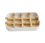 Eco Friendly, Biodegradable, Bamboo Fiber Soap Box Tray - Bumble & Bleat Soapery
