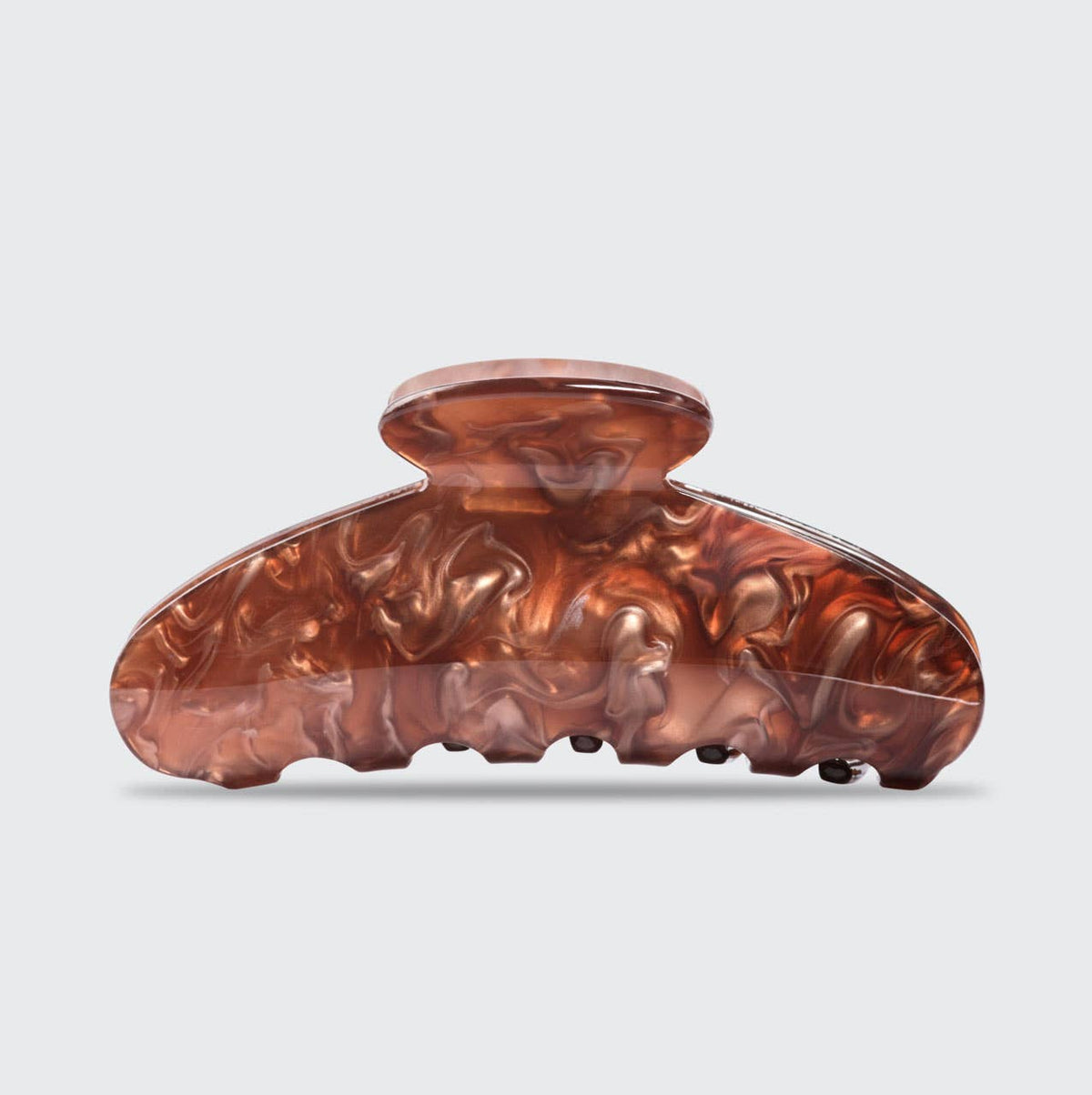 Eco - Friendly Marble Claw Clip - Brunette - Bumble & Bleat Soapery