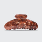 Eco - Friendly Marble Claw Clip - Brunette - Bumble & Bleat Soapery
