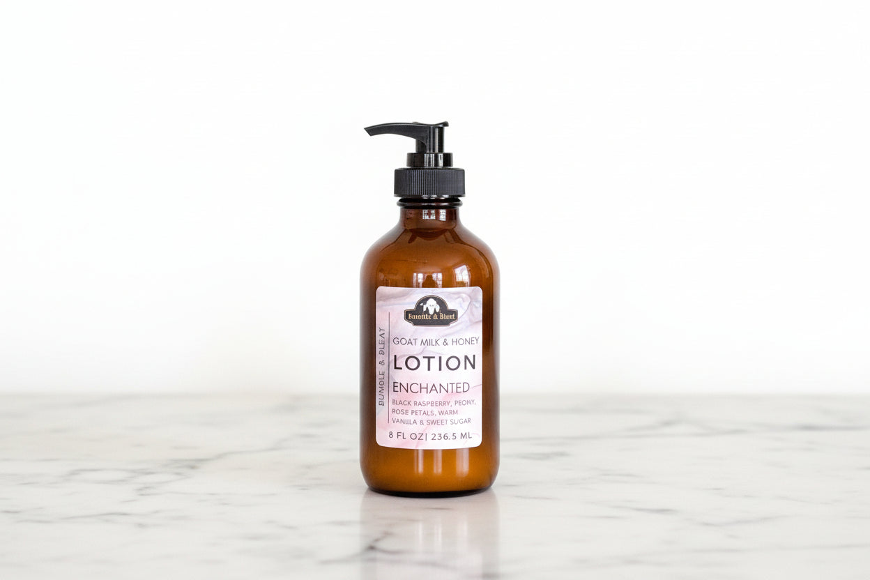 Enchanted Goat Milk and Honey Body Lotion - Bumble & Bleat Soapery