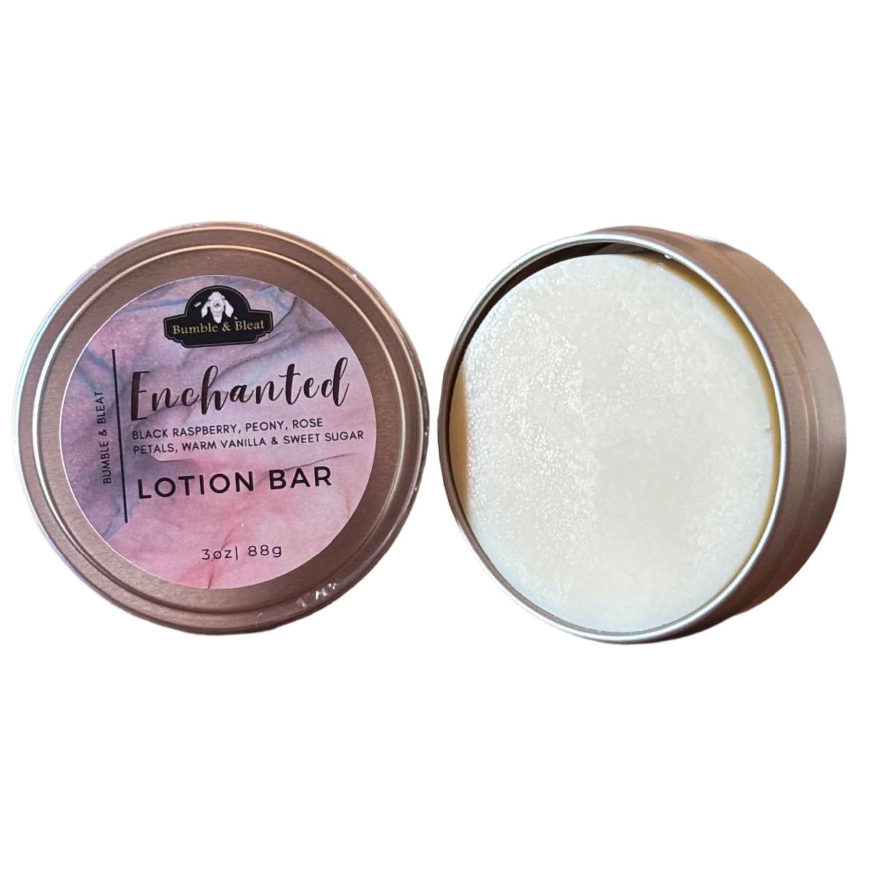 Enchanted Solid Lotion Bar - Bumble & Bleat Soapery