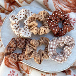 Fall Scrunchies Set of 6 - Bumble & Bleat Soapery