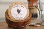 Fragrance Free Shave Soap - Bumble & Bleat Soapery